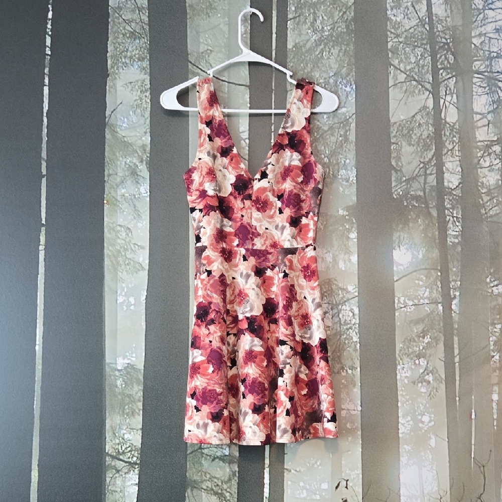 Forever 21 Pink Floral Dress